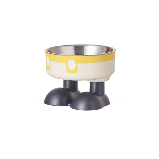 Anti-Spill Elevated Pet Bowl with Neck Protection